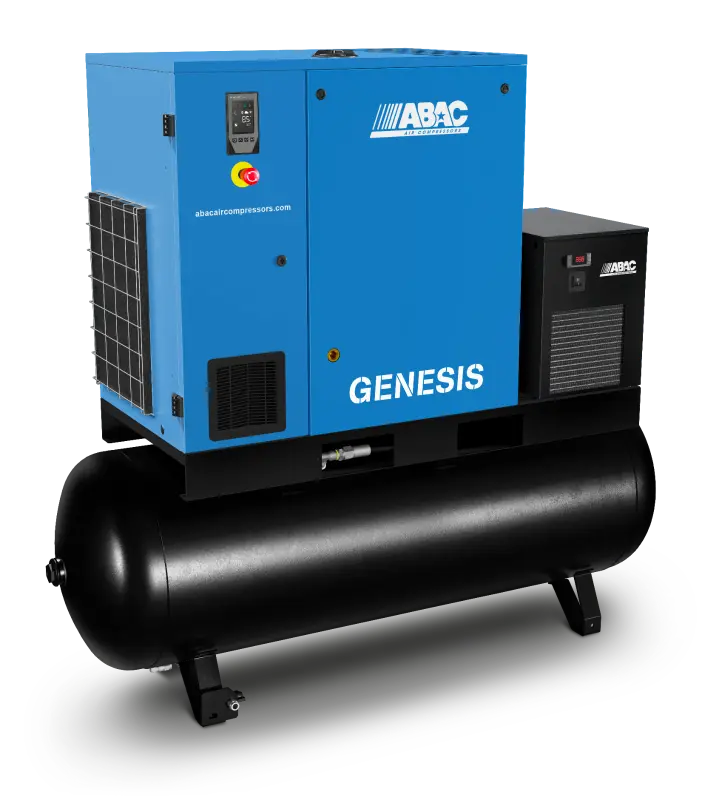 cq5dam Винтовой компрессор ABAC GENESIS 7.5 с ресивером и встроенным осушителем — изображение 1