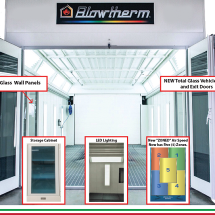 Blowtherm Extra премиальная покрасочная камера — изображение 3